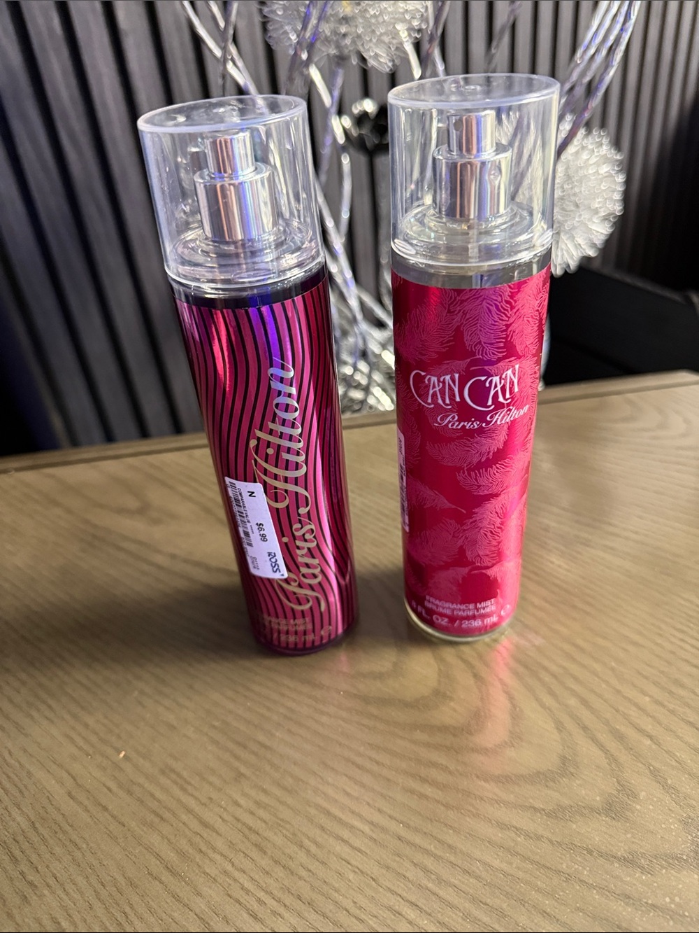 Paris Hilton Can Can Pink Metallic Body Mist Duo